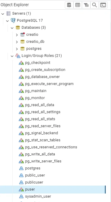 pgAdmin Process Watcher status notification for finished restore