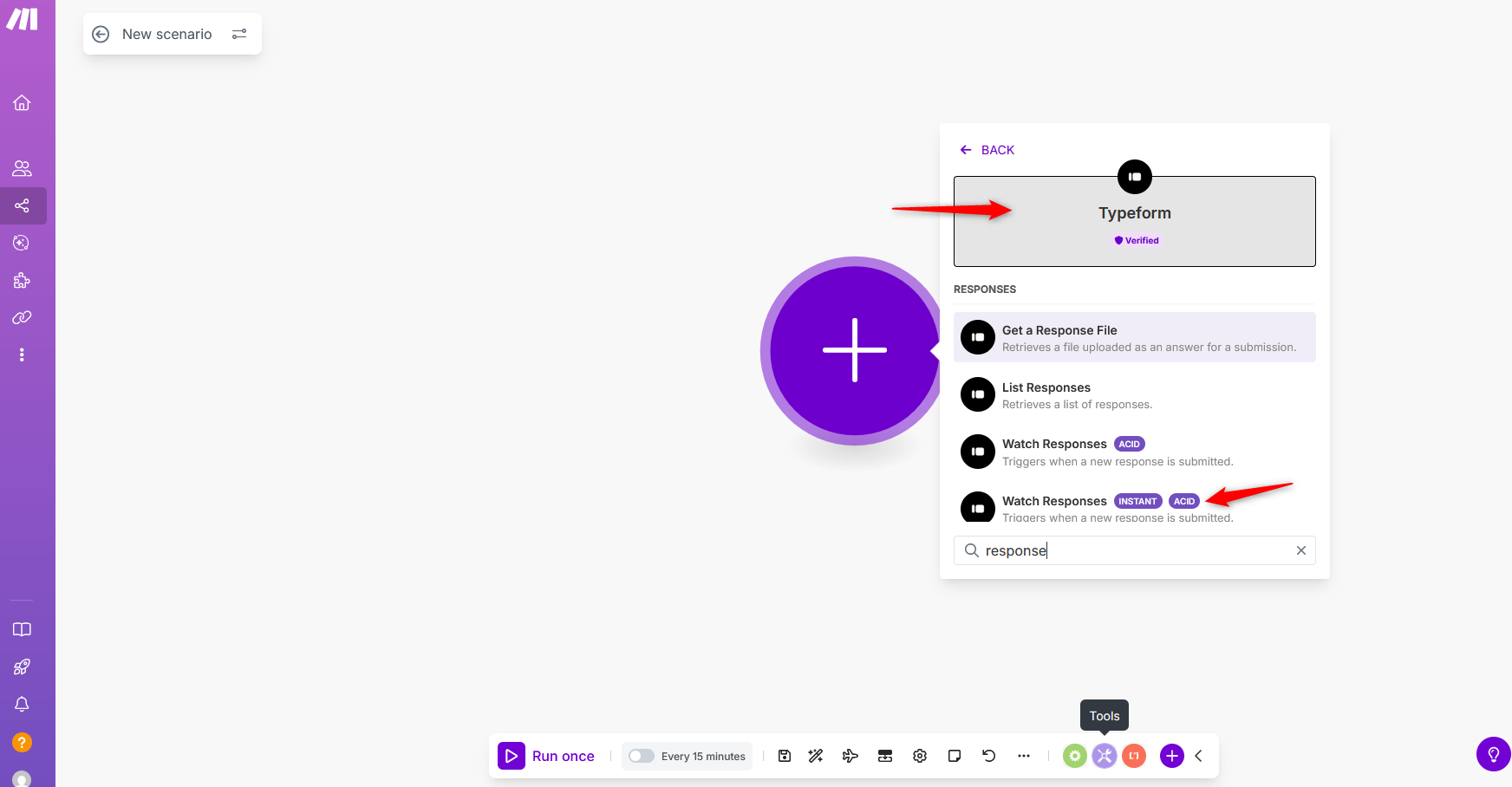 Select Typeform